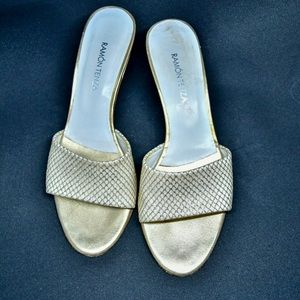 Ramon Tenza ‘Fish Heel’ Shoes Size 6 M